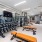 Fitness Center with Equipment and Free-Weights
