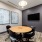 co-working private meeting room with tv 